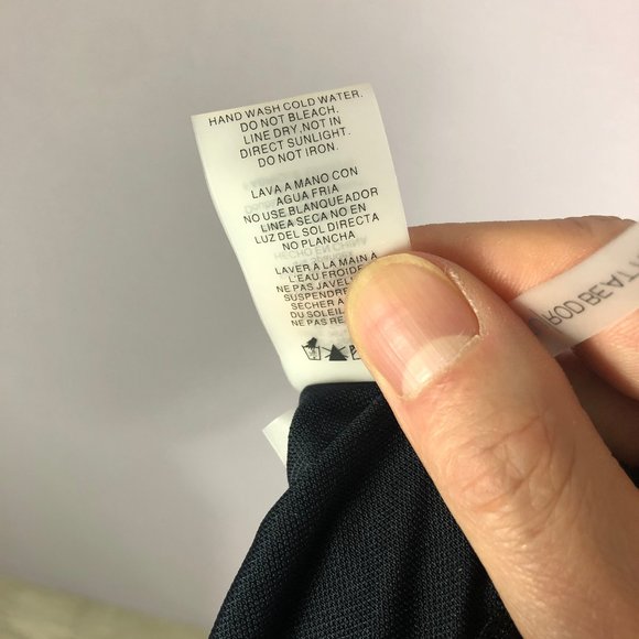 Bleu Rod Beattie Navy Starppy Tankini Swim Top Size 6 - Picture 8 of 9